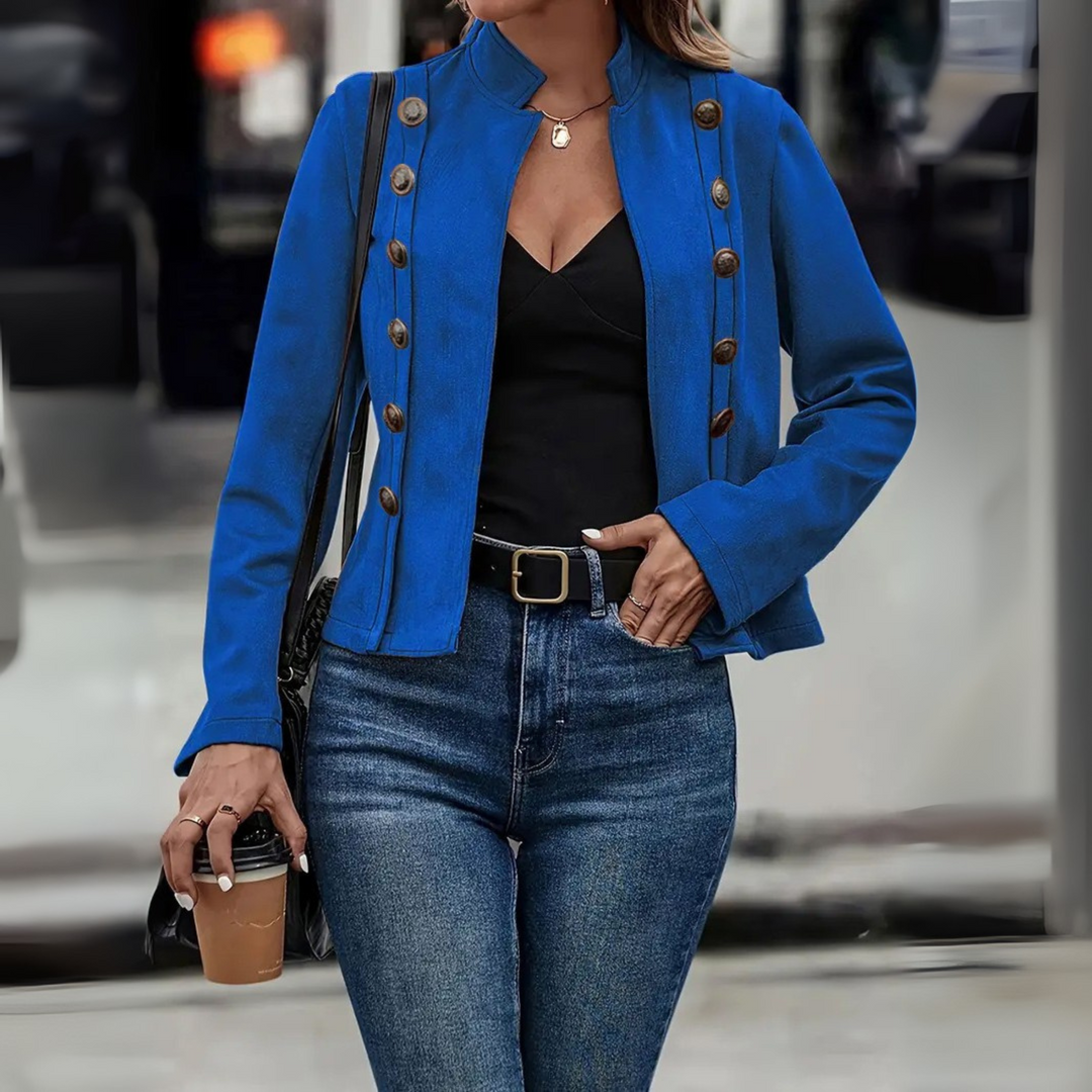 TASMIN™ - Vintage Slim Fit Langærmet Jakke