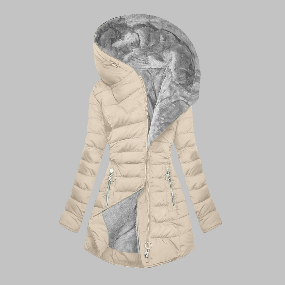 YENGE™ - Casual Slim Fit Hættejakke med Lange Ærmer