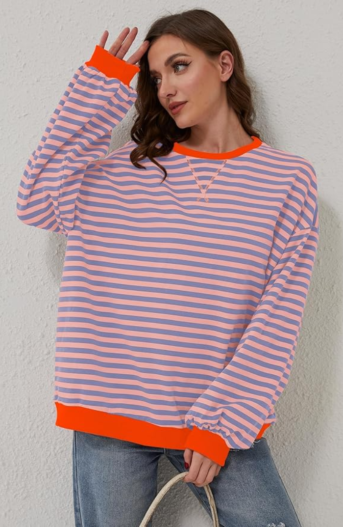 Ashley | Legesyg Stribet Sweater