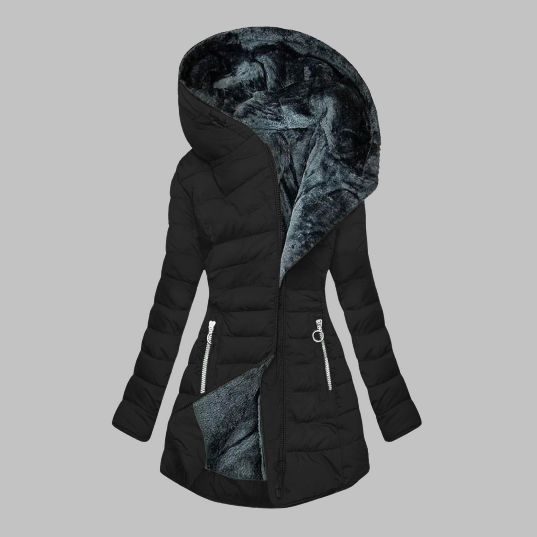 YENGE™ - Casual Slim Fit Hættejakke med Lange Ærmer