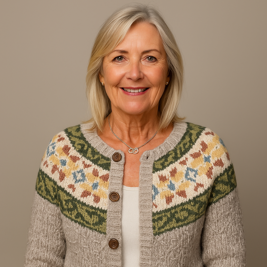 Taina™ - Inspireret Vintage Islandsk Uld Cardigan