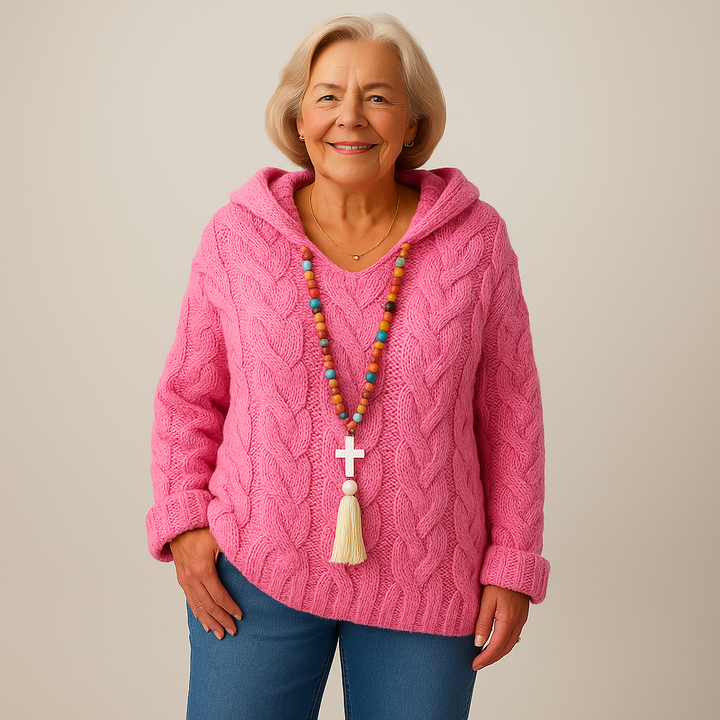 Jaana™ – Komfortabel og stilfuld strikhætte