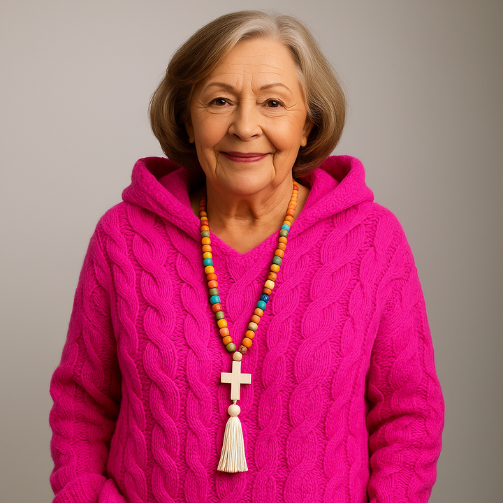 Leena™ – Behagelig og stilfuld strik hoodie