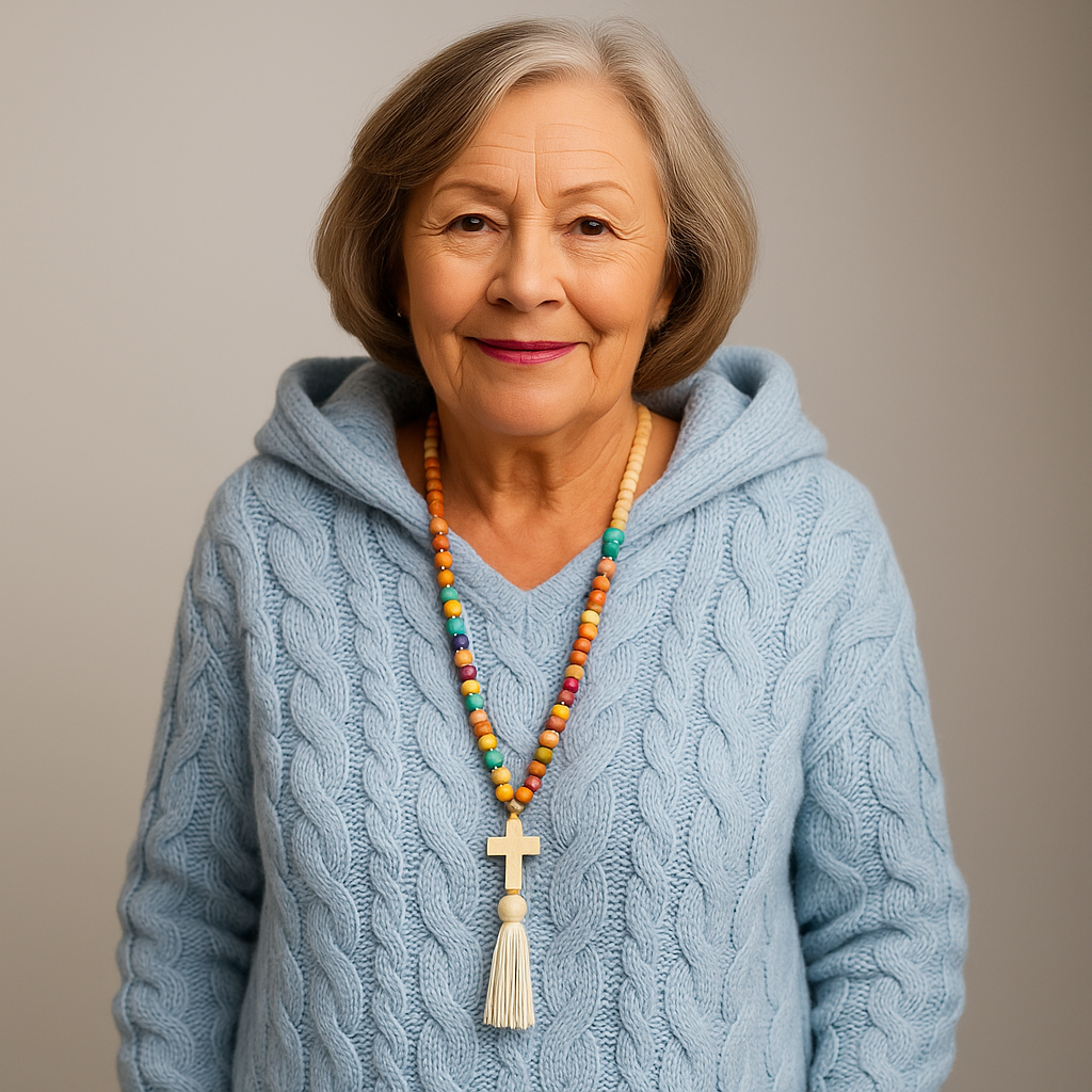 Tiina™ – Behagelig og stilfuld striktrøje med hætte