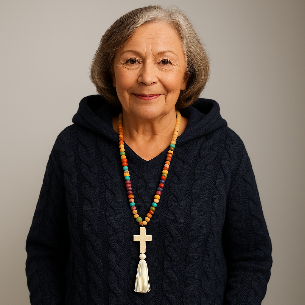 Johanna™ – Behagelig og Stilet Striktrøje med Hætte