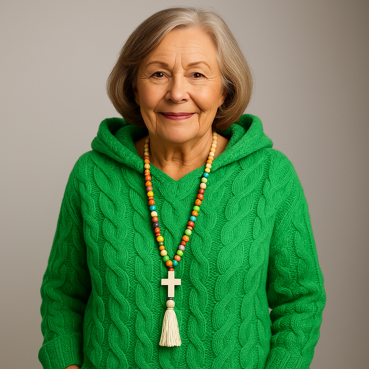 Kirsi™ – Komfortabel og stilfuld strik hoodie