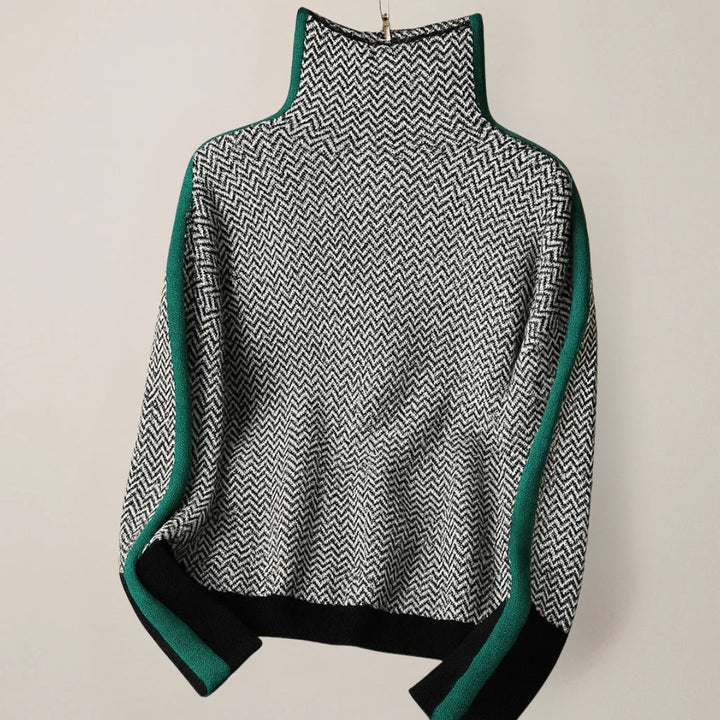 Elin | Højhalset sweater