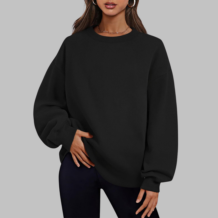 MEDGI™ - Casual Oversized Crewneck Langærmet Sweater