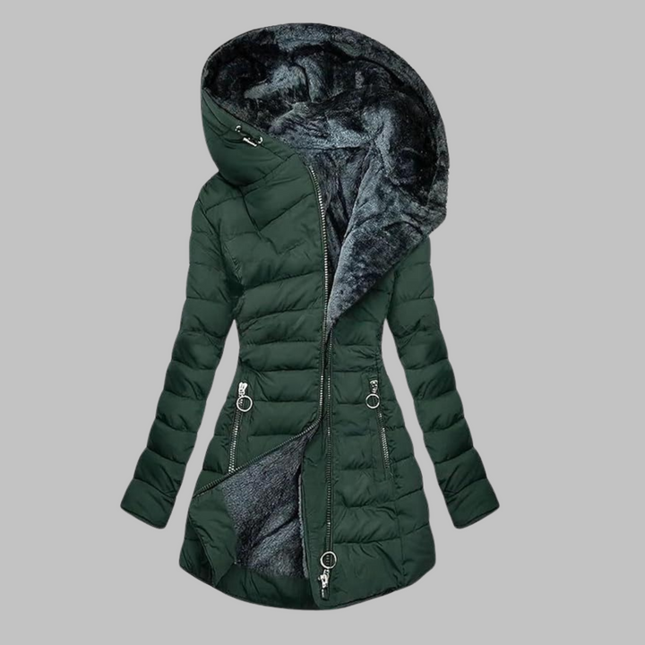 YENGE™ - Casual Slim Fit Hættejakke med Lange Ærmer