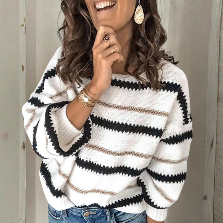 MALTI™ - Casual Langærmet Crewneck Sweater