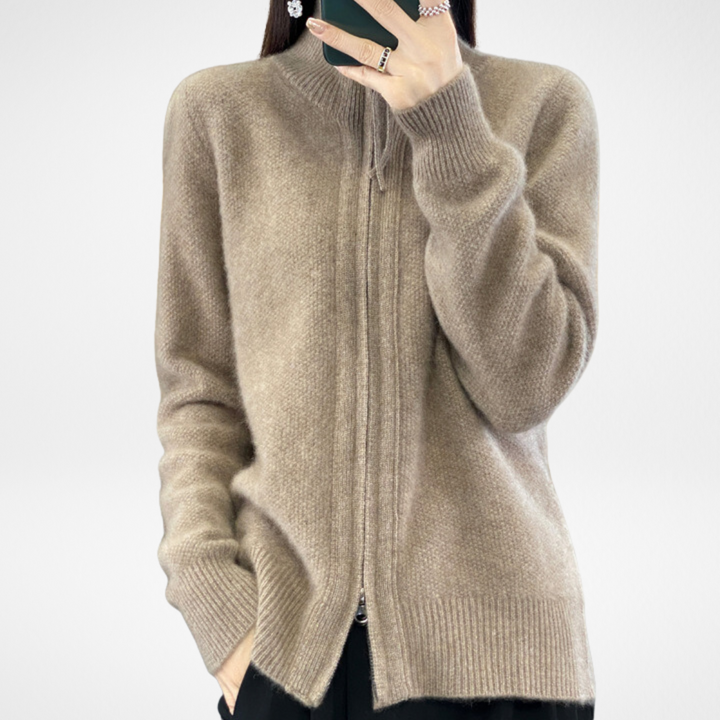 KATRINA™ - Minimalistisk Zip Sweater