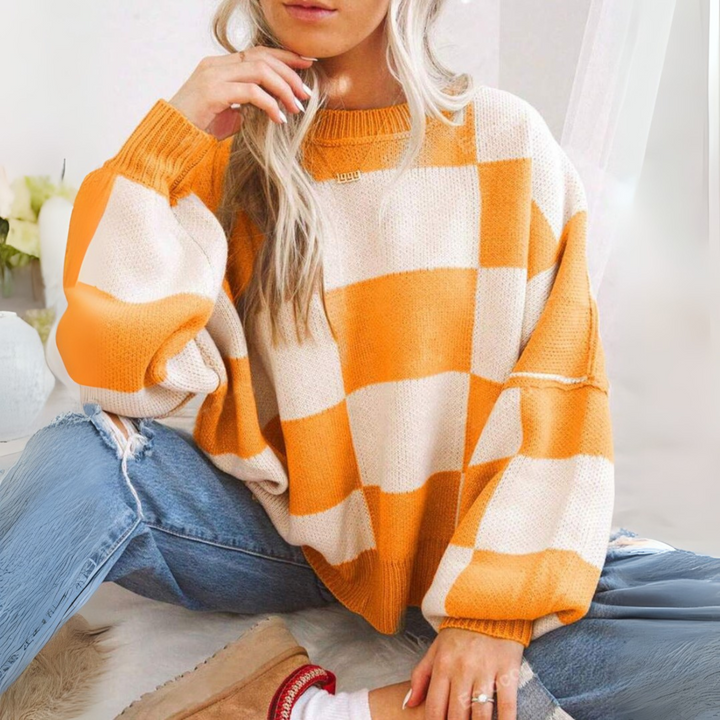 PINEDA™ - Casual Langærmet Løs-Fit Sweater