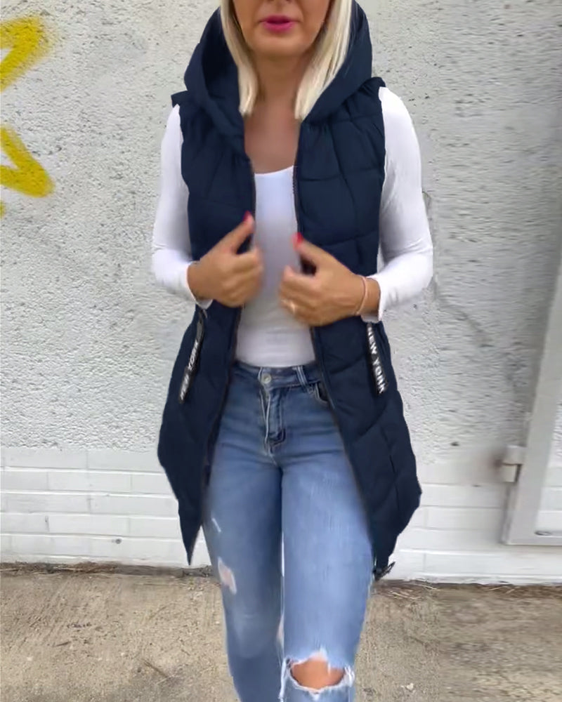 CELESTE™ - Uden Ærmer Puffer Jakke