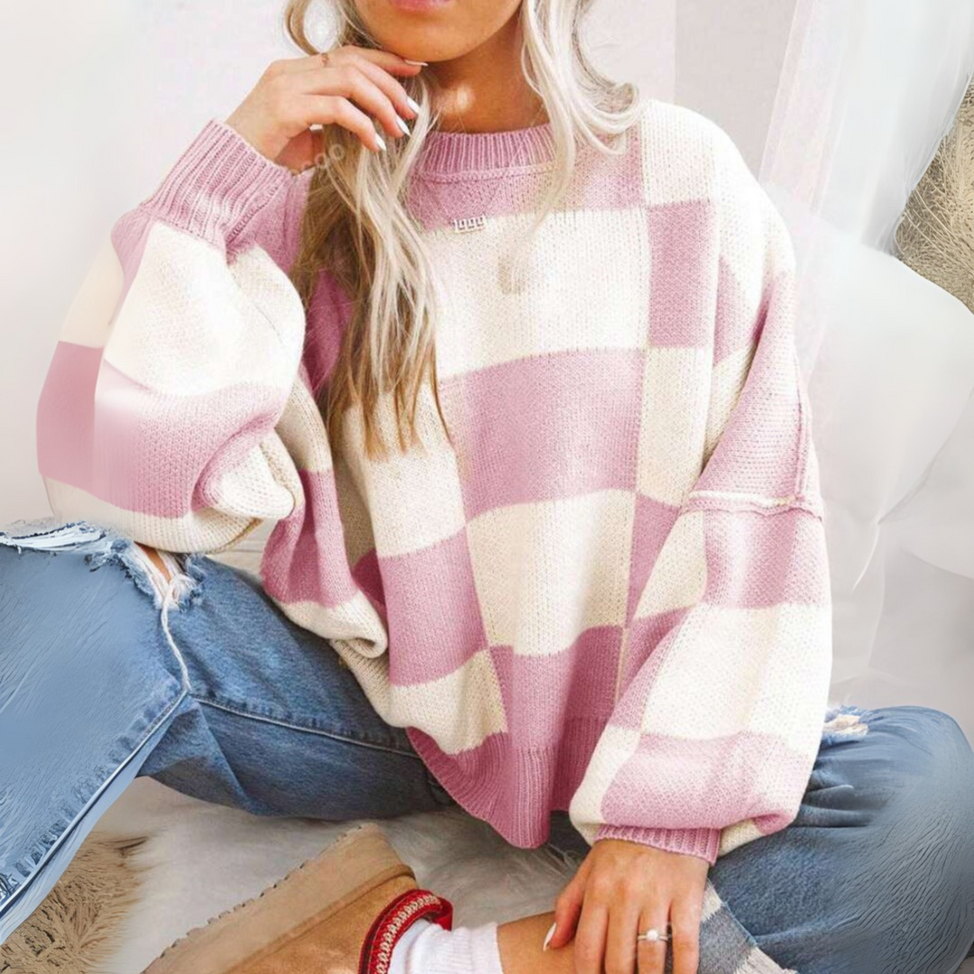 PINEDA™ - Casual Langærmet Løs-Fit Sweater