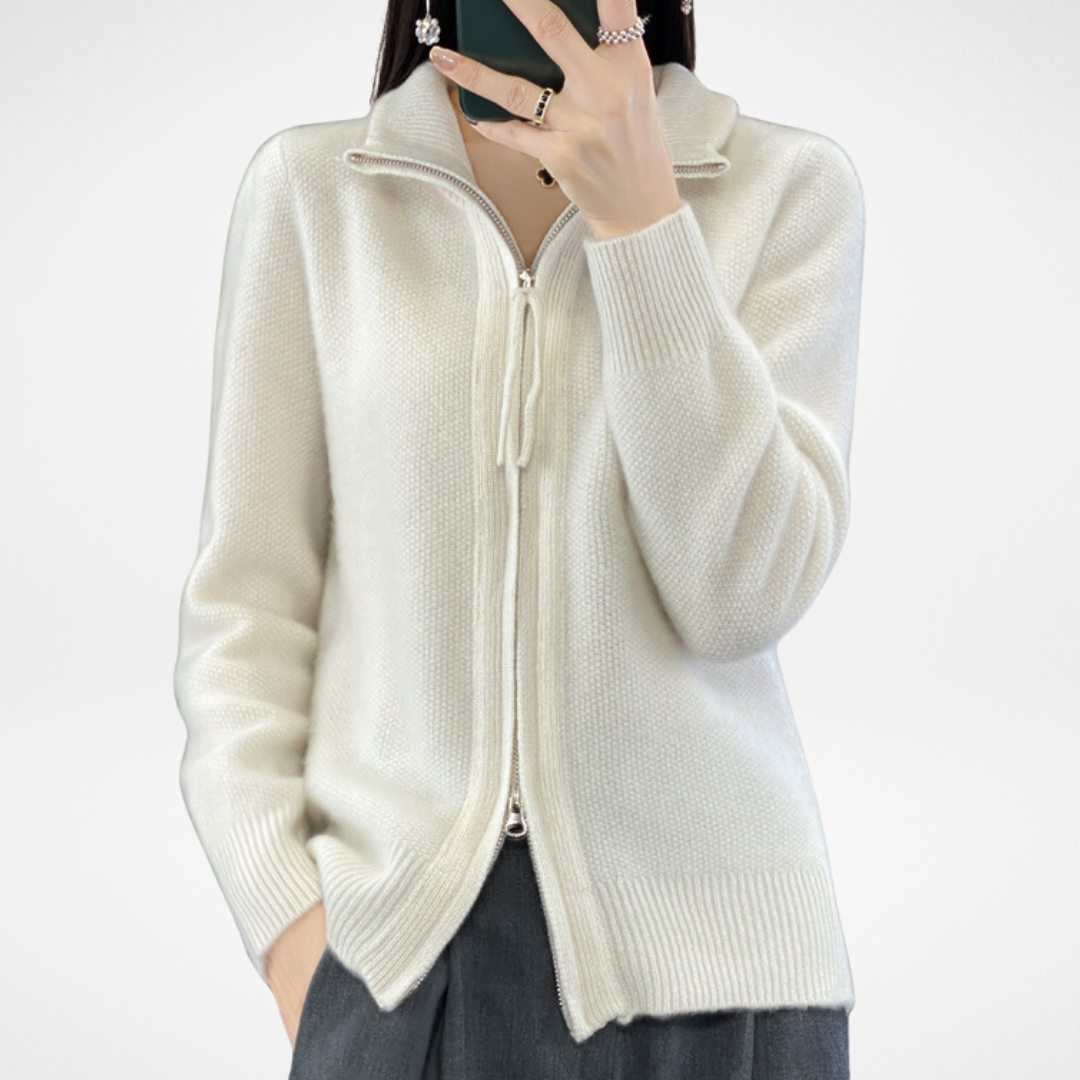 KATRINA™ - Minimalistisk Zip Sweater