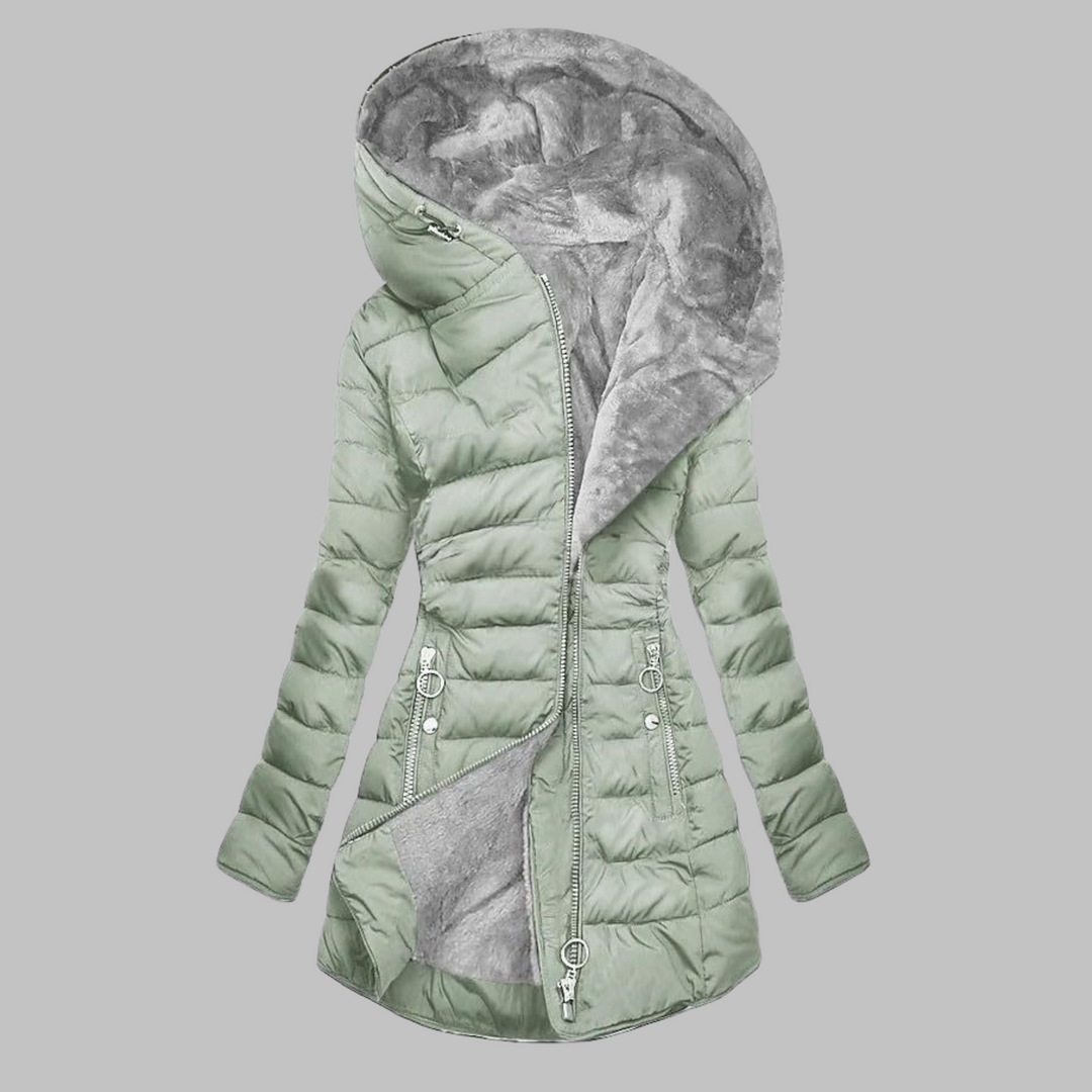 YENGE™ - Casual Slim Fit Hættejakke med Lange Ærmer