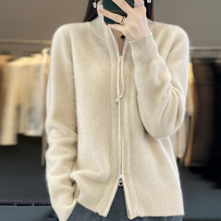 KATRINA™ - Minimalistisk Zip Sweater