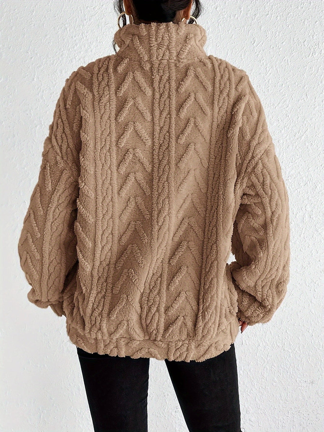CLARE™ - Varm Strikket Sweater
