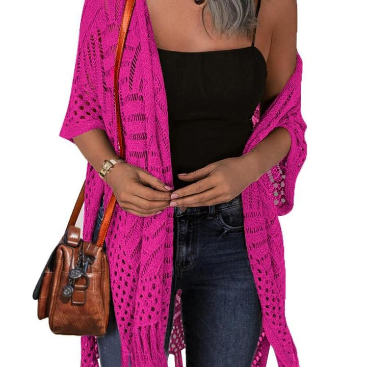 ZARELLA™ – Behagelig Sommer Hule Frynse Udetøj