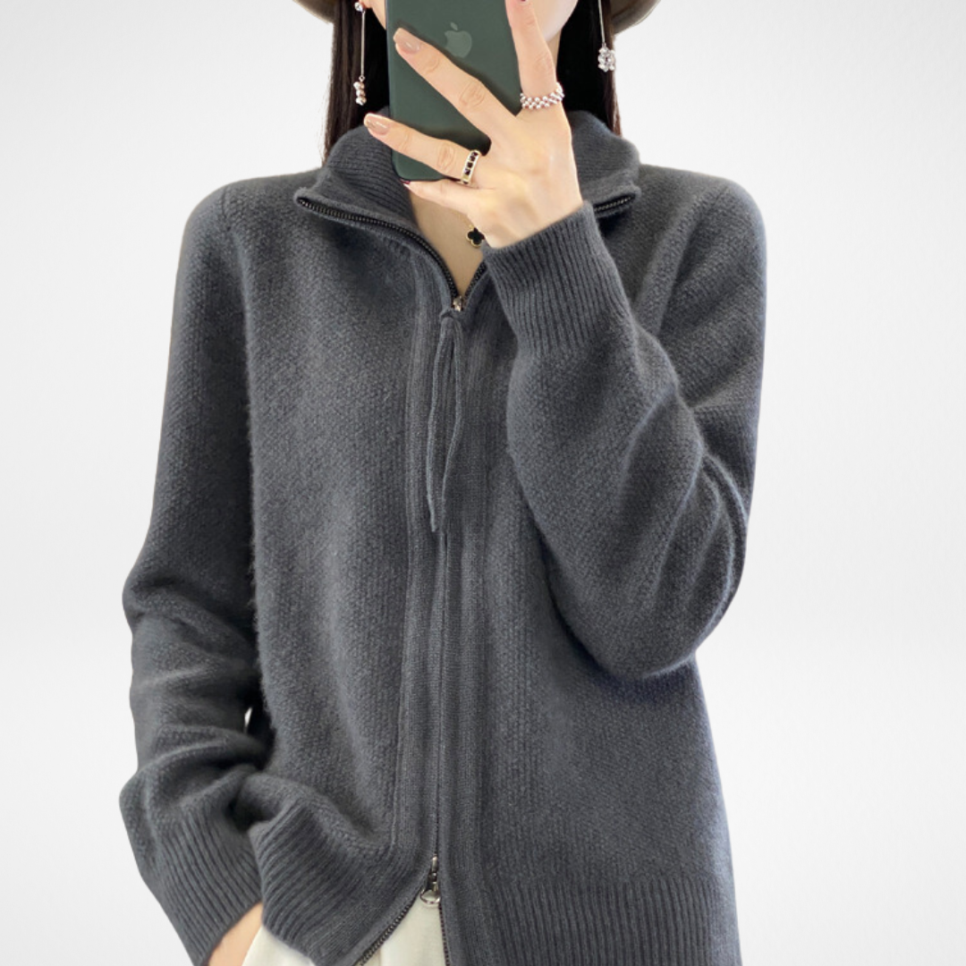 KATRINA™ - Minimalistisk Zip Sweater