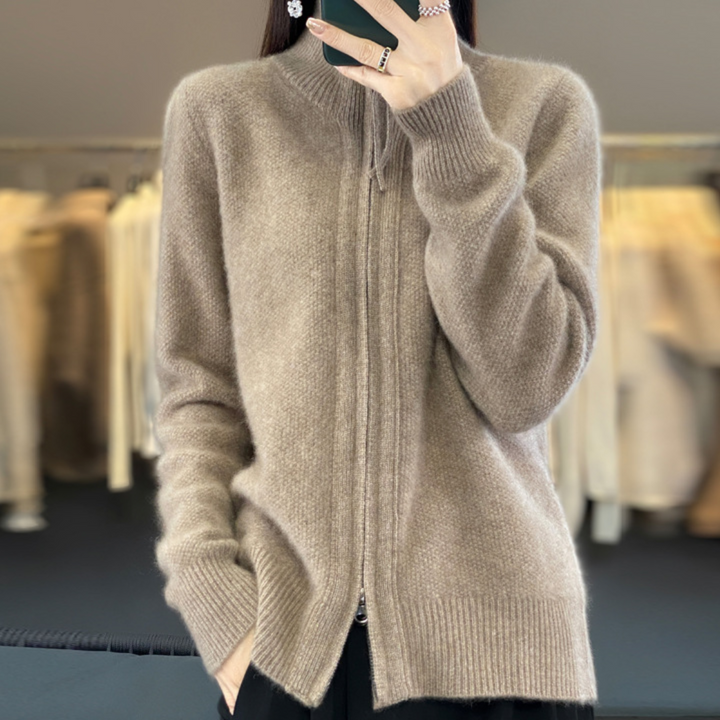 KATRINA™ - Minimalistisk Zip Sweater