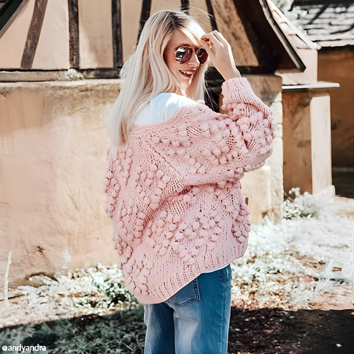 YARA™ - Cozy Langærmet Åben Front Cardigan