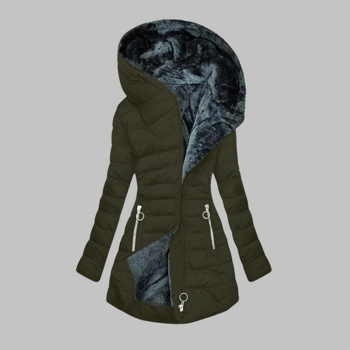 YENGE™ - Casual Slim Fit Hættejakke med Lange Ærmer