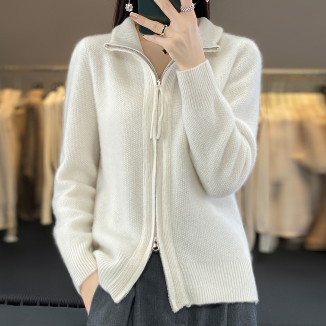 KATRINA™ - Minimalistisk Zip Sweater