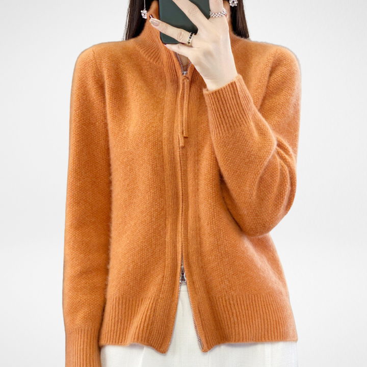 KATRINA™ - Minimalistisk Zip Sweater