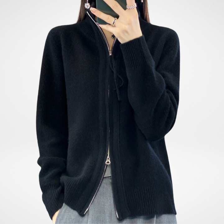 KATRINA™ - Minimalistisk Zip Sweater