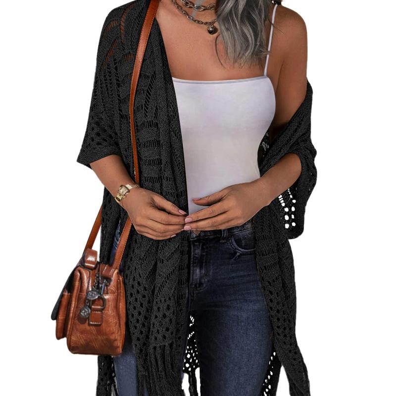 ZARELLA™ – Behagelig Sommer Hule Frynse Udetøj