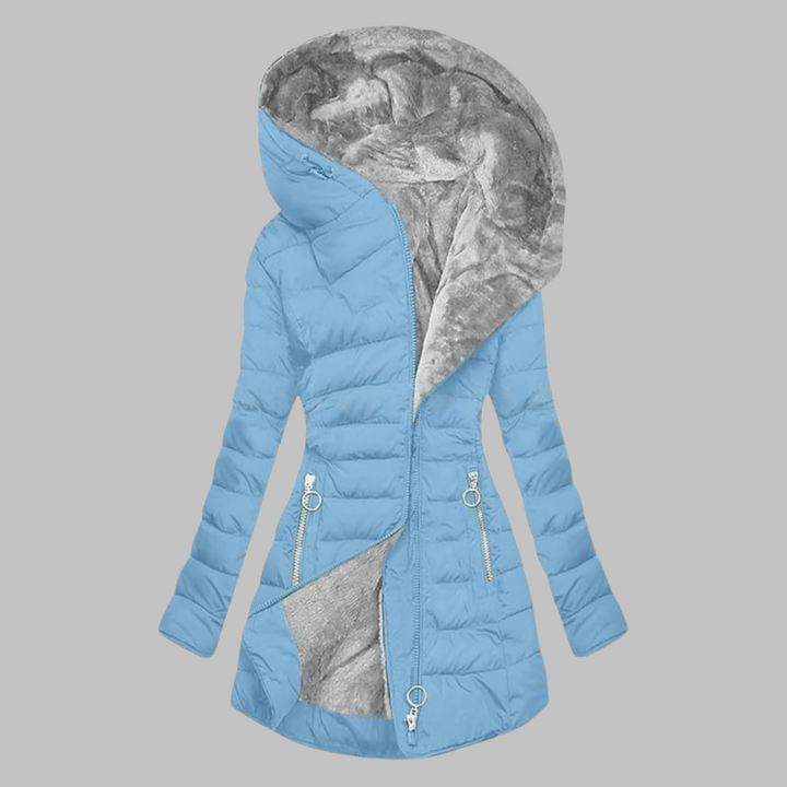 YENGE™ - Casual Slim Fit Hættejakke med Lange Ærmer