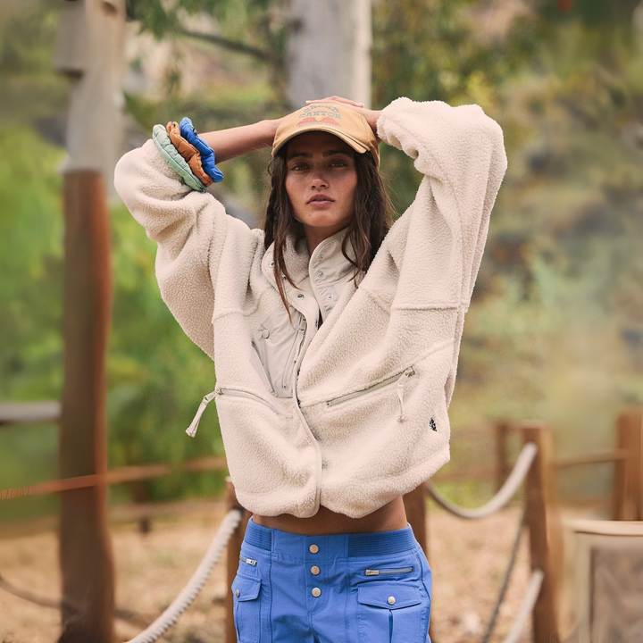 MANCY™ - Casual Knap-Ned Cropped Jakke