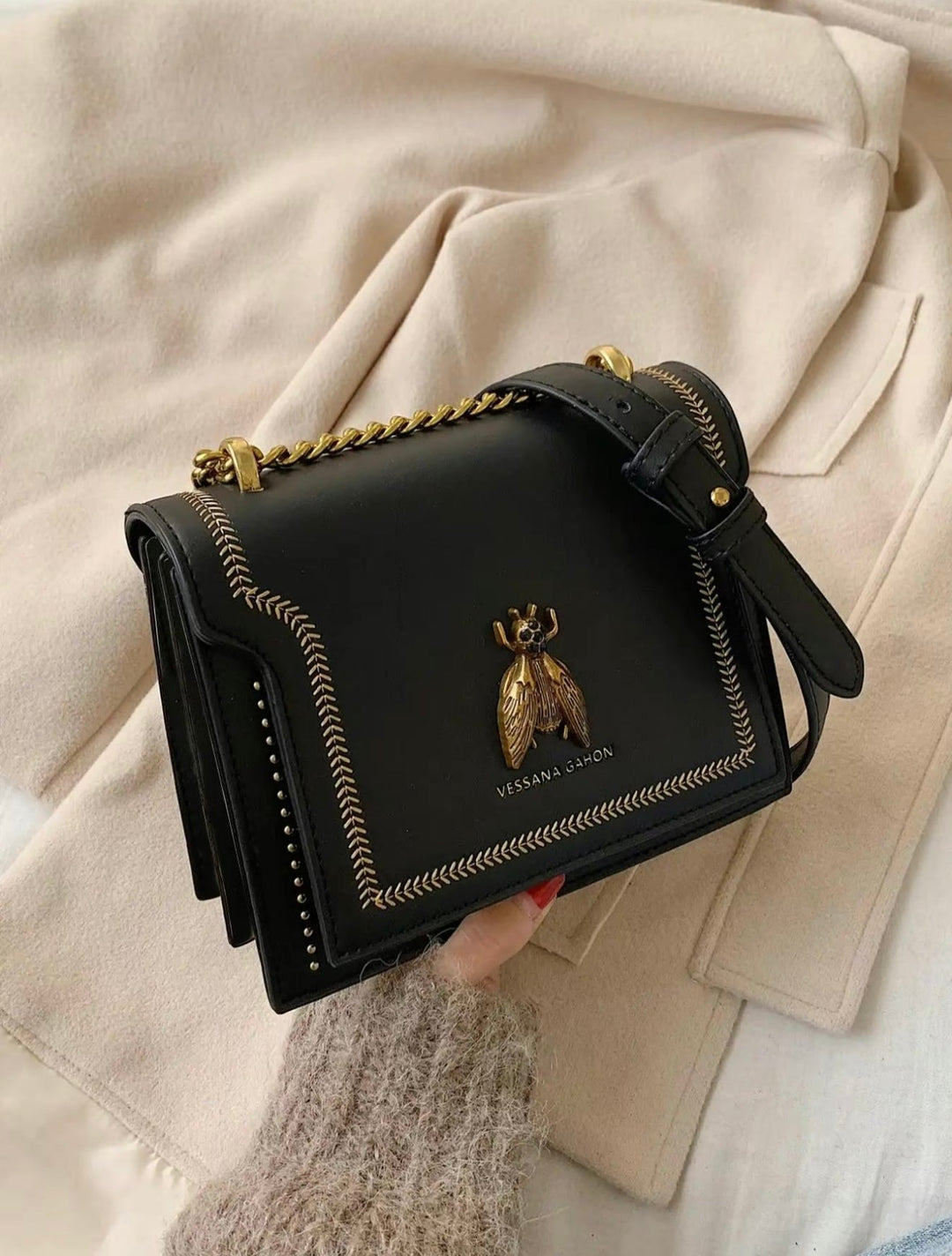 SIMONE™ - Tidløs Luksus Kæde Taske