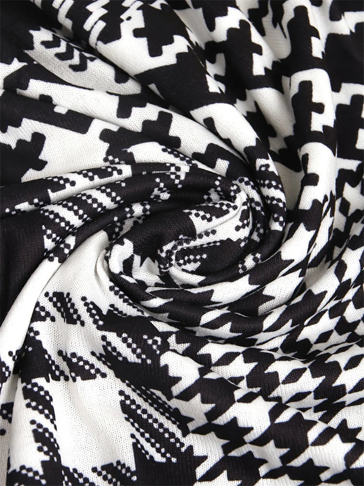 LEONA™ | Slank Geo-Print Cardigan