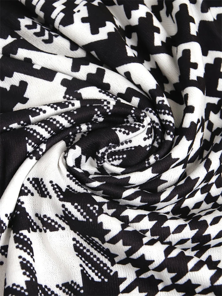 LEONA™ | Slank Geo-Print Cardigan