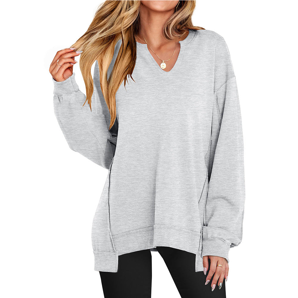 FORTUNATA™ – Casual Letvægts Oversized Langærmet Top