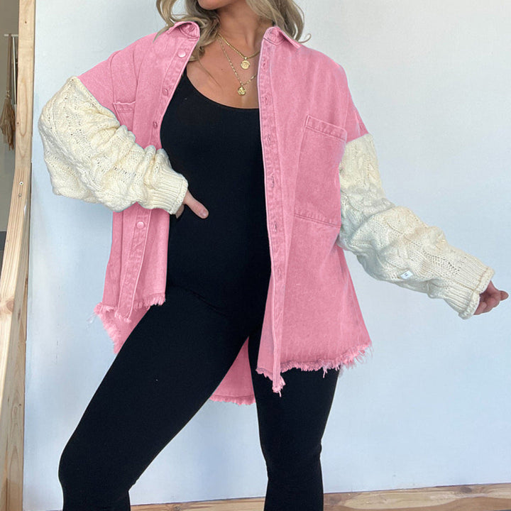 PRIS™ - Vintage Langærmet Kravejakke