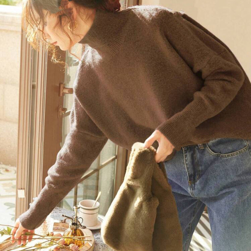 FISAL™ - Casual Turtle Neck Langærmet Sweater