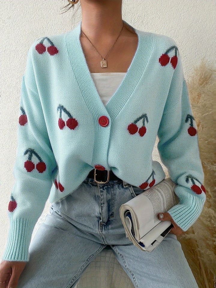 RAINA™ - Chic Knapfront Langærmet Cardigan