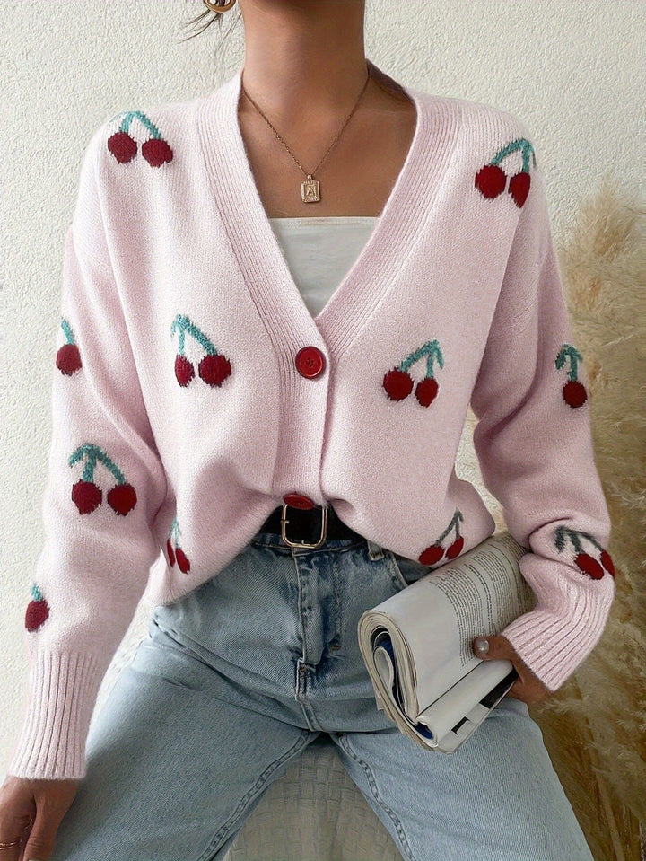 RAINA™ - Chic Knapfront Langærmet Cardigan