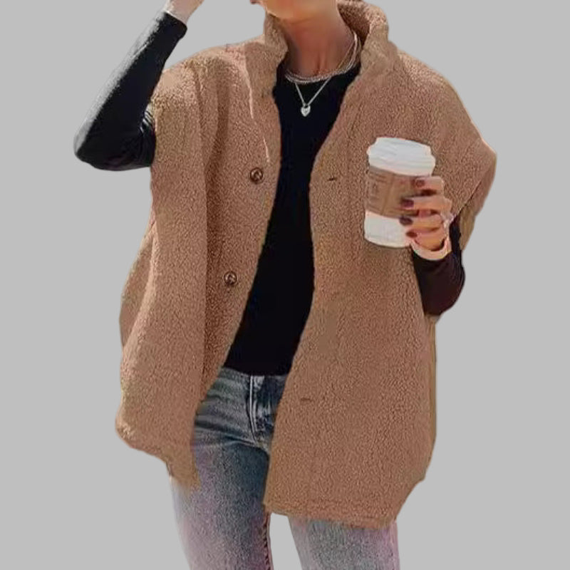 RANJANA™ - Casual ærmeløs let fuzzy vest