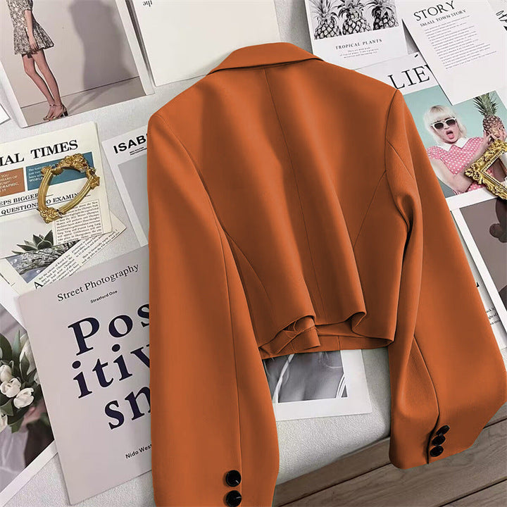 CORALIE™ - Sofistikeret Cropped Blazer