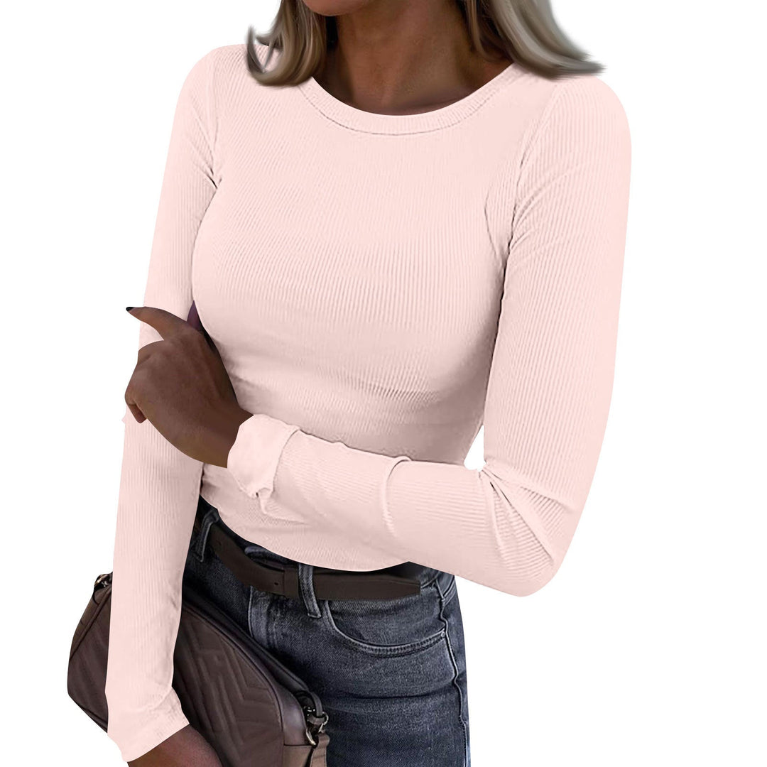 RESLEY™ - Casual Sommer Crewneck Rib Fit Top