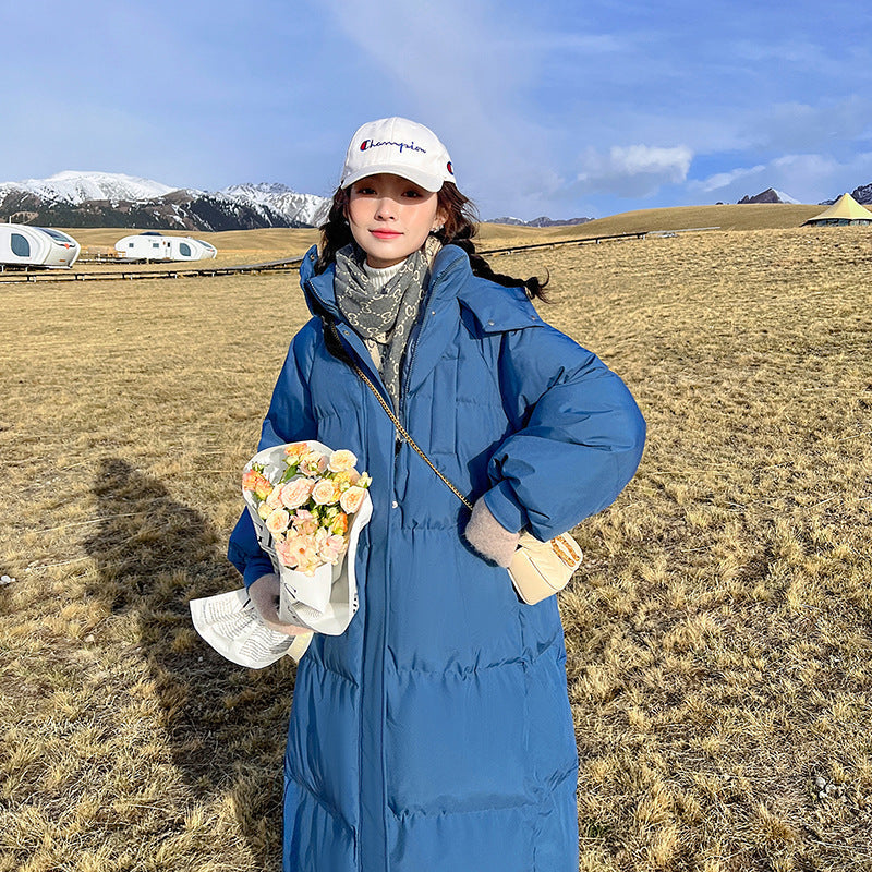 GIGATY™ - Klassisk Hætte Lang Puffer Frakke