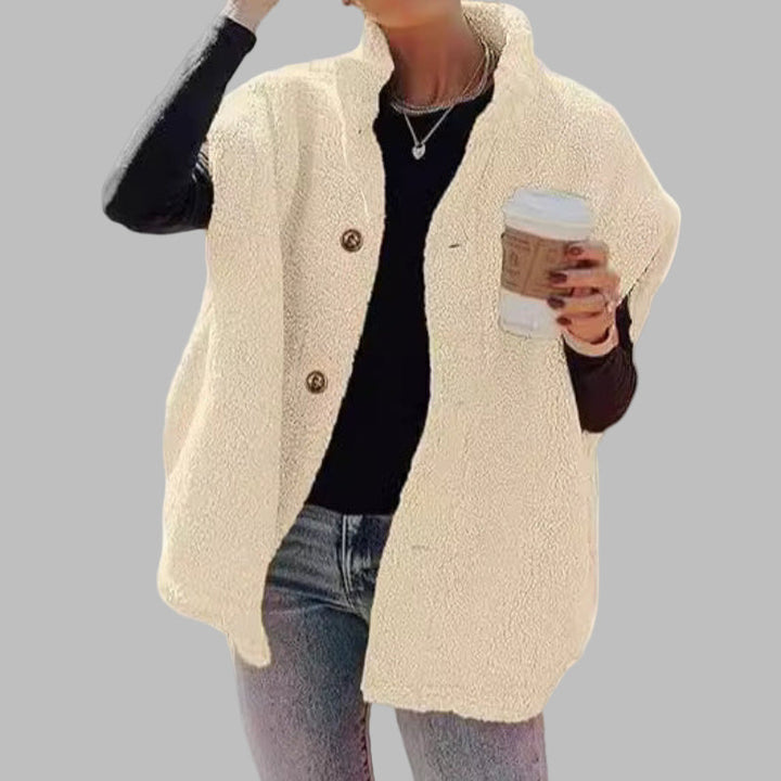 RANJANA™ - Casual ærmeløs let fuzzy vest
