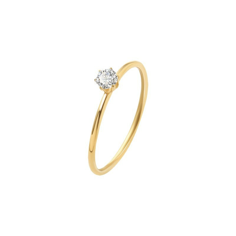VICTORINE™ – Enkel Elegance Ring