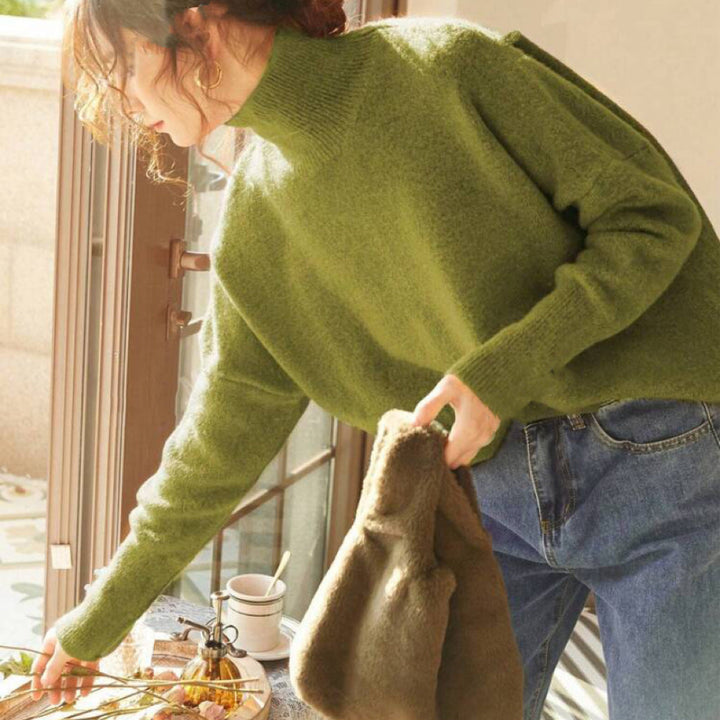 FISAL™ - Casual Turtle Neck Langærmet Sweater