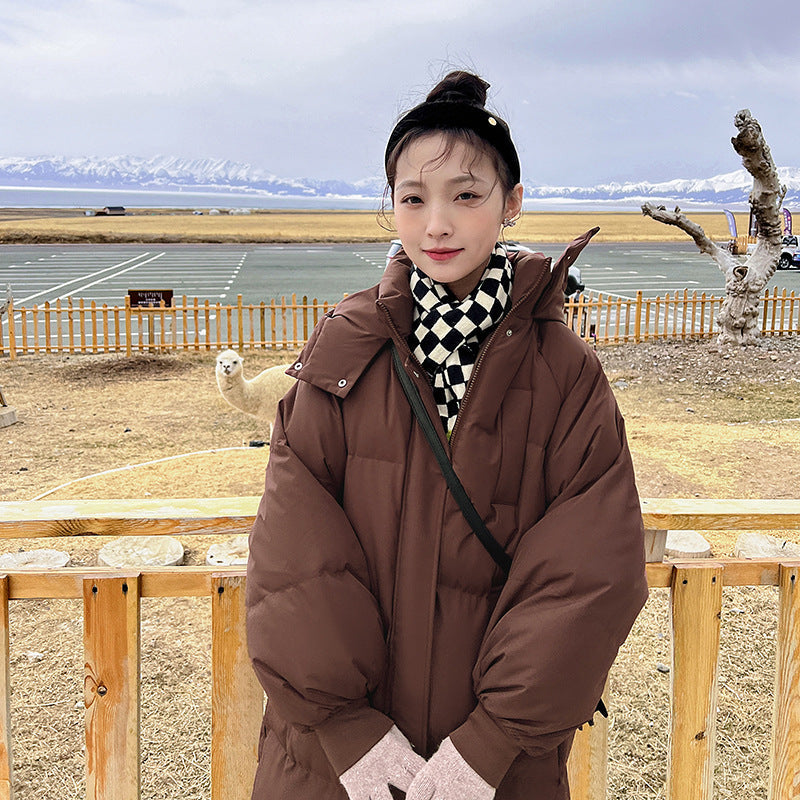 GIGATY™ - Klassisk Hætte Lang Puffer Frakke