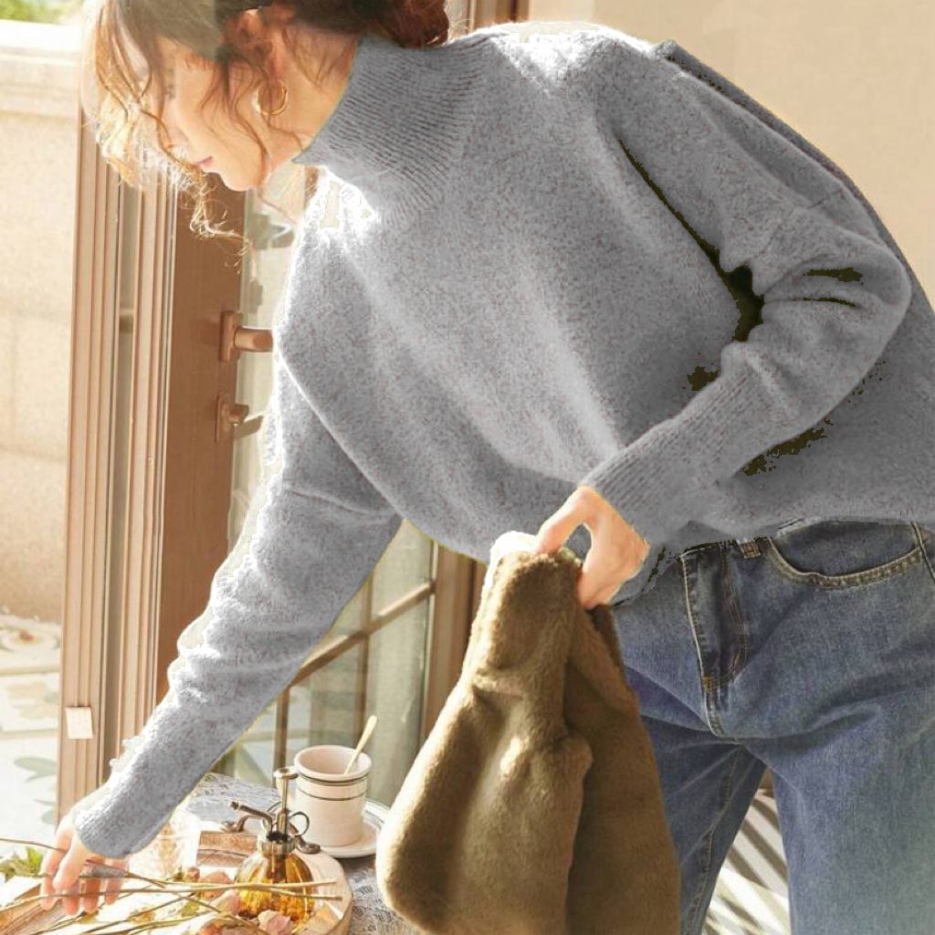 FISAL™ - Casual Turtle Neck Langærmet Sweater